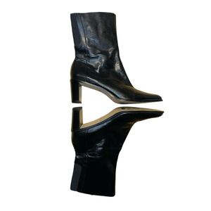 Etienne Aigner Black Ankle Boots